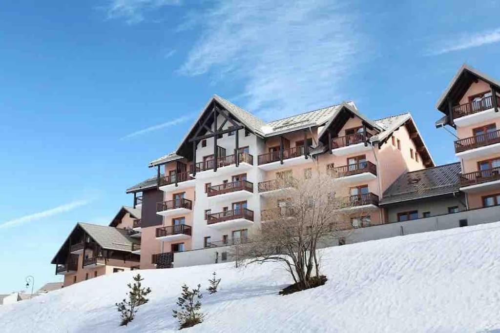 Lumiere Des Neiges - 6 Pers - 2 Sdb - 1 Terrasse - Pieds Des Pistes Appartement Valmeinier Buitenkant foto